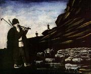Niko Pirosmanashvili A Shepherd with His Flock oil painting on canvas